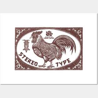 StereoType Brown Chicken Posters and Art